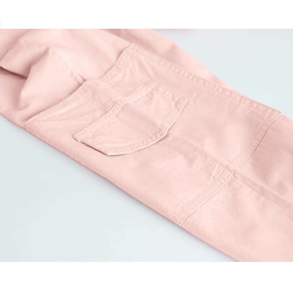 ベージュパンツ ベージュカーゴパンツ ゆったりワイド