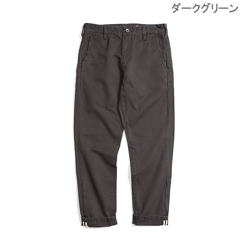 ベージュパンツ 男女兼用ベージュチノパンツ秋冬新作