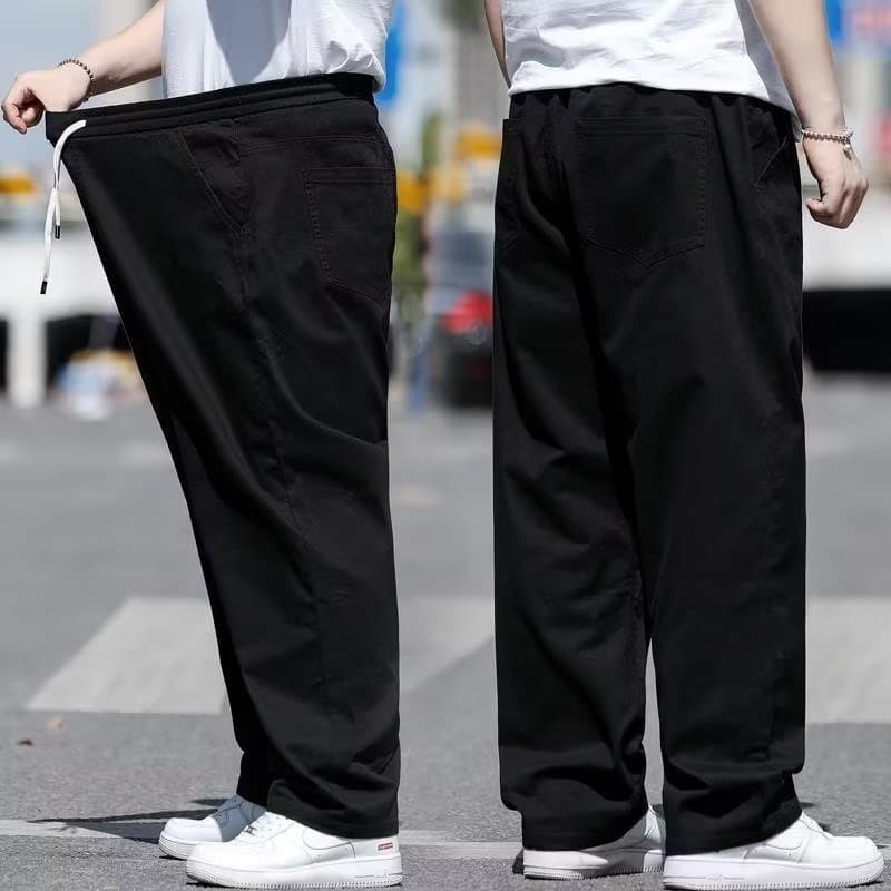ベージュパンツ ゆったりシルエット リラックスパンツ